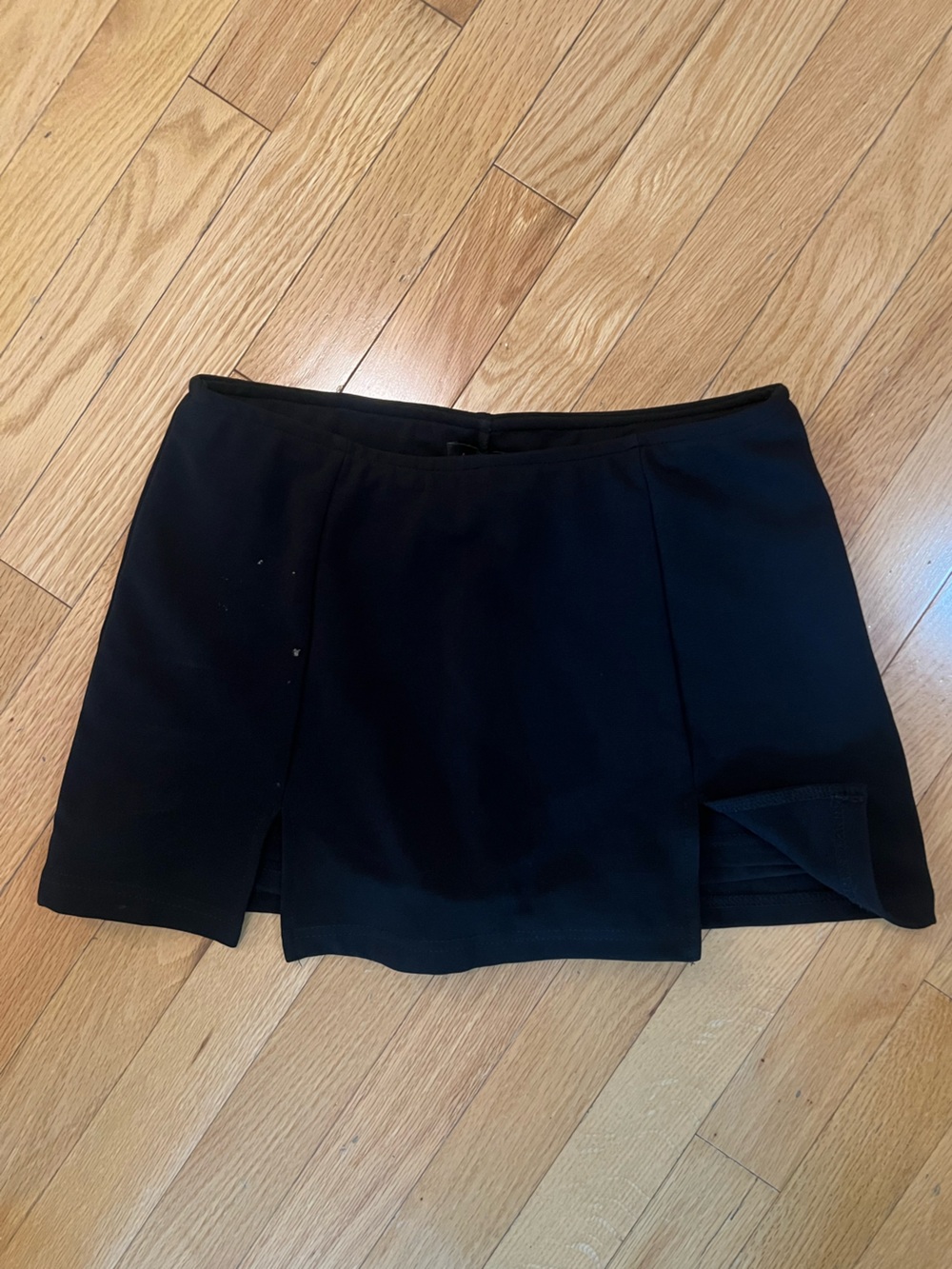 Black Women's mini Skort
